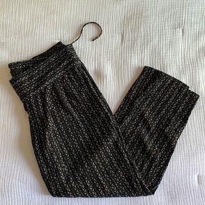 Hatch brand maternity drawstring silk pants